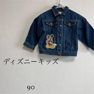 ディズニー(Disney)の美品❗️【ディズニーキッズ】ディズニー　デニムジャケット　レア❗️(ジャケット/上着)