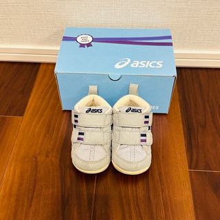 アシックス(asics)のアシックス　FABRE FIRST MS 2 シルバーグレー 12.5cm(スニーカー)