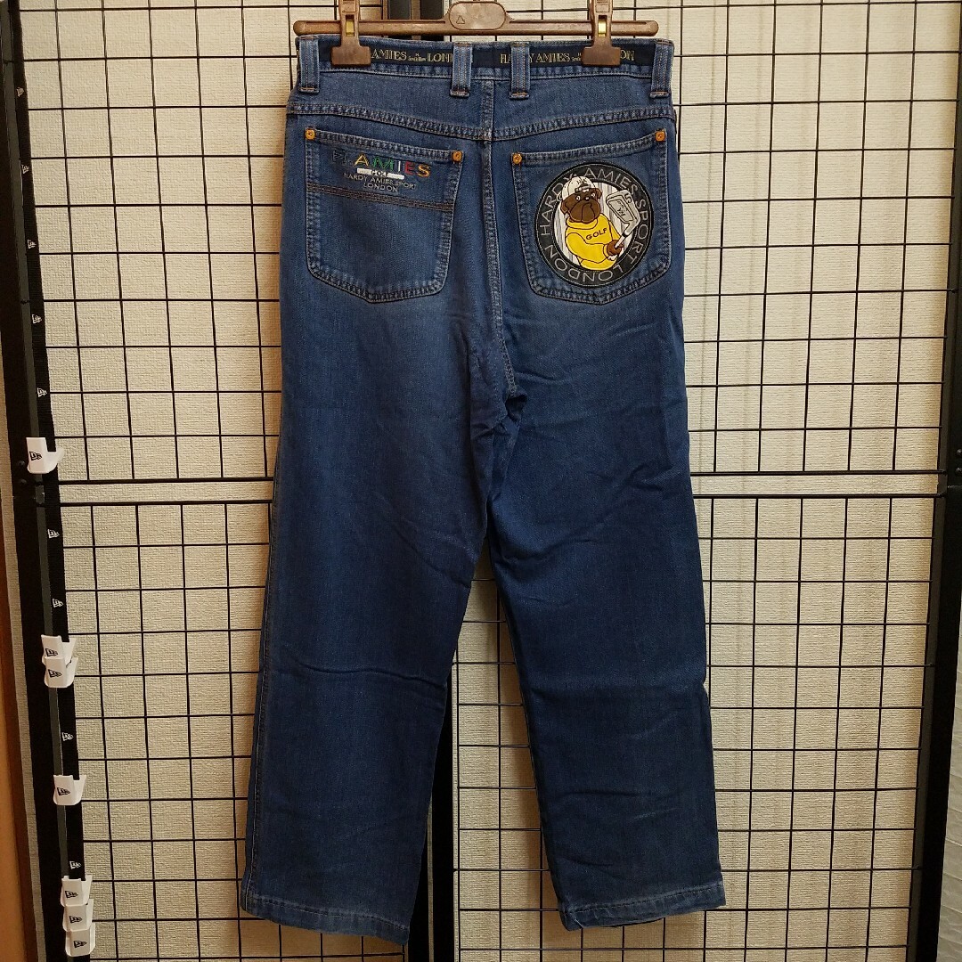 HARDY AMIES SPORT Embroidery Denim PT - デニム/ジーンズ