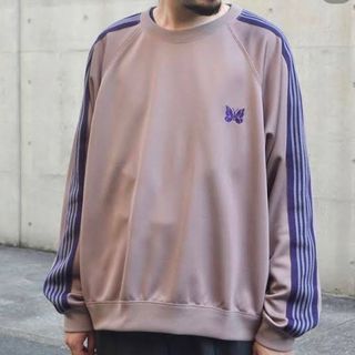 Needles - 【コムドット やまと着用】needles トラックパンツ ネイビー