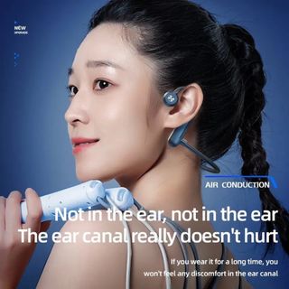 骨伝導イヤホン ワイヤレスイヤホン Bluetooth5.3イヤホン 耳掛け (ヘッドフォン/イヤフォン)