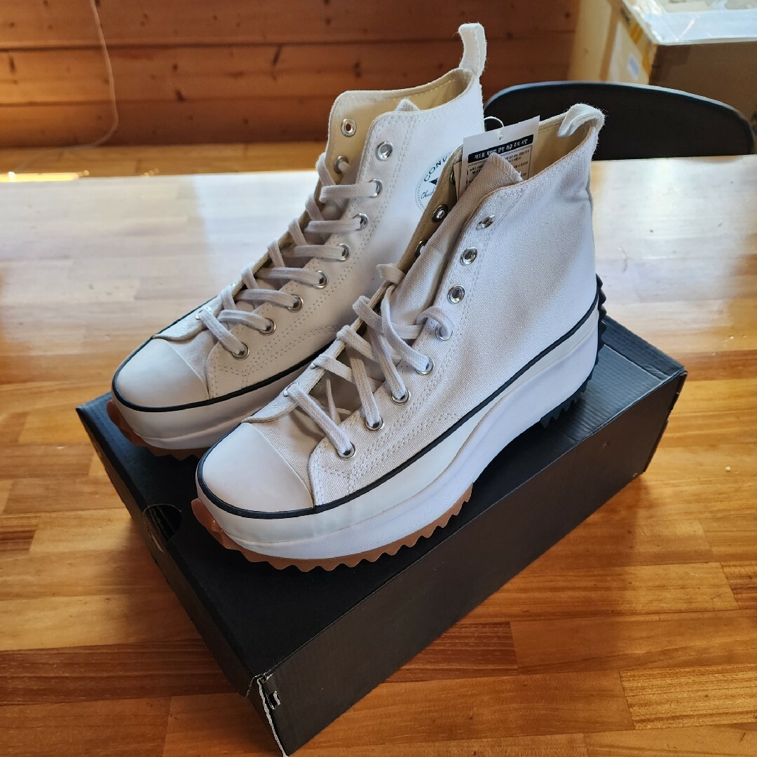 CONVERSE - 27cm ランスターハイク ハイ 白の通販 by