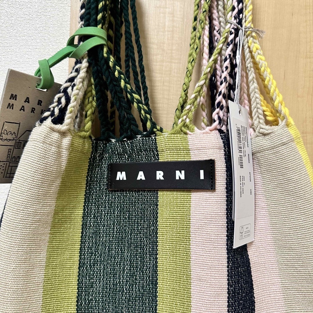 Marni - 【正規品】MARNI FLOWER バッグ ハンモック ガーデングリーン