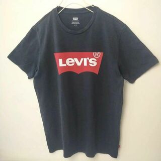 リーバイス(Levi's)のLevi’s　リーバイス　定番　ロゴ　黒　半袖Tシャツ　ブラック　S　綿100%(Tシャツ/カットソー(半袖/袖なし))