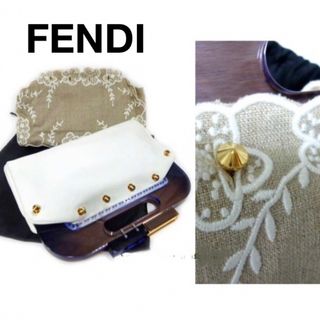 フェンディ(FENDI)の超レア◆FENDI◆セレリア◆カバー付き◆ハンド◆クラッチ◆超美品◆着物にも(クラッチバッグ)