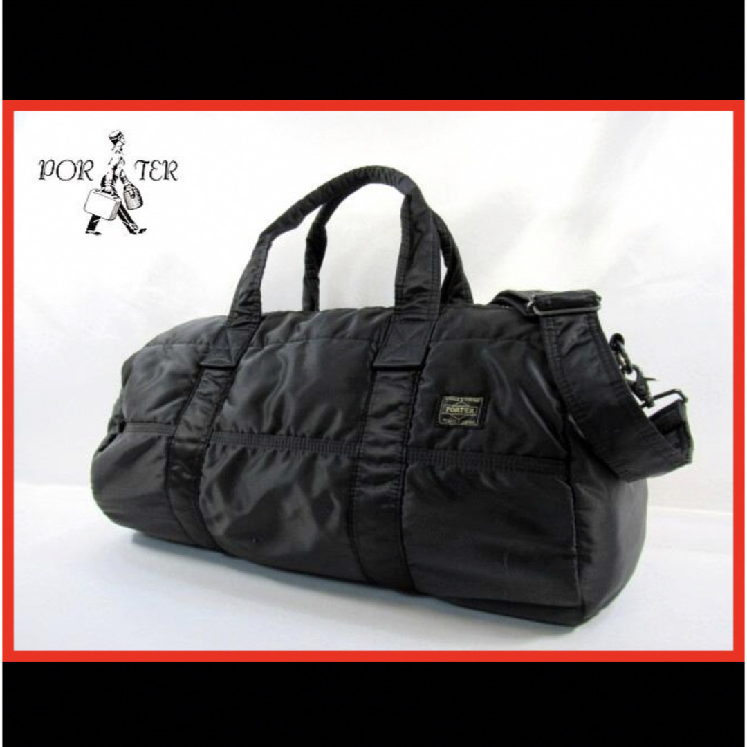 美品 PORTER（ポーター）タンカー 2way Sサイズ ボストンバッグ-