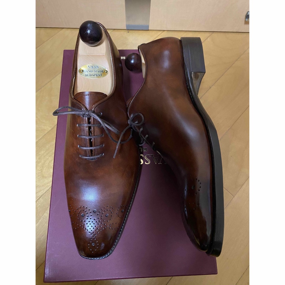 JOHN LOBB(ジョンロブ)のヴァーシュ　VASS  ホールカットサイズ40.5 ミュージアムカーフ　25.5 メンズの靴/シューズ(ドレス/ビジネス)の商品写真