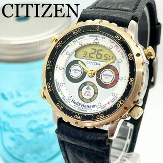 590 CITIZEN シチズン時計 ヘリーハンセン アナデジ ヴィンテージの 590 CITIZEN シチズン時計 ヘリーハンセン アナデジ ヴィンテージの