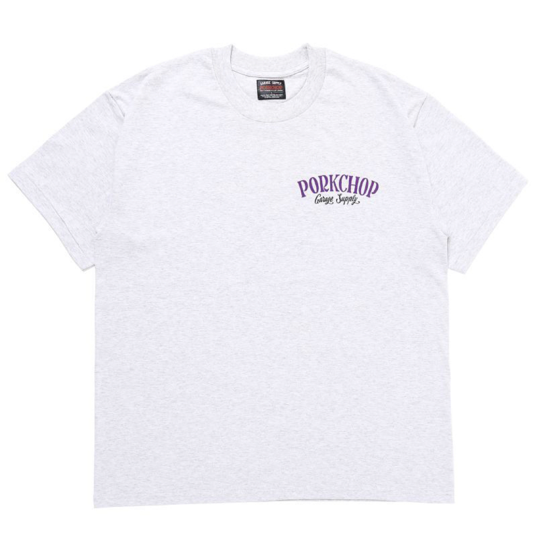 ポークチョップ　Tシャツ/PORKCHOP GRAY BKPR M キムタク 1