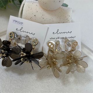 イエナ(IENA)のfuri flower gold(ピアス)