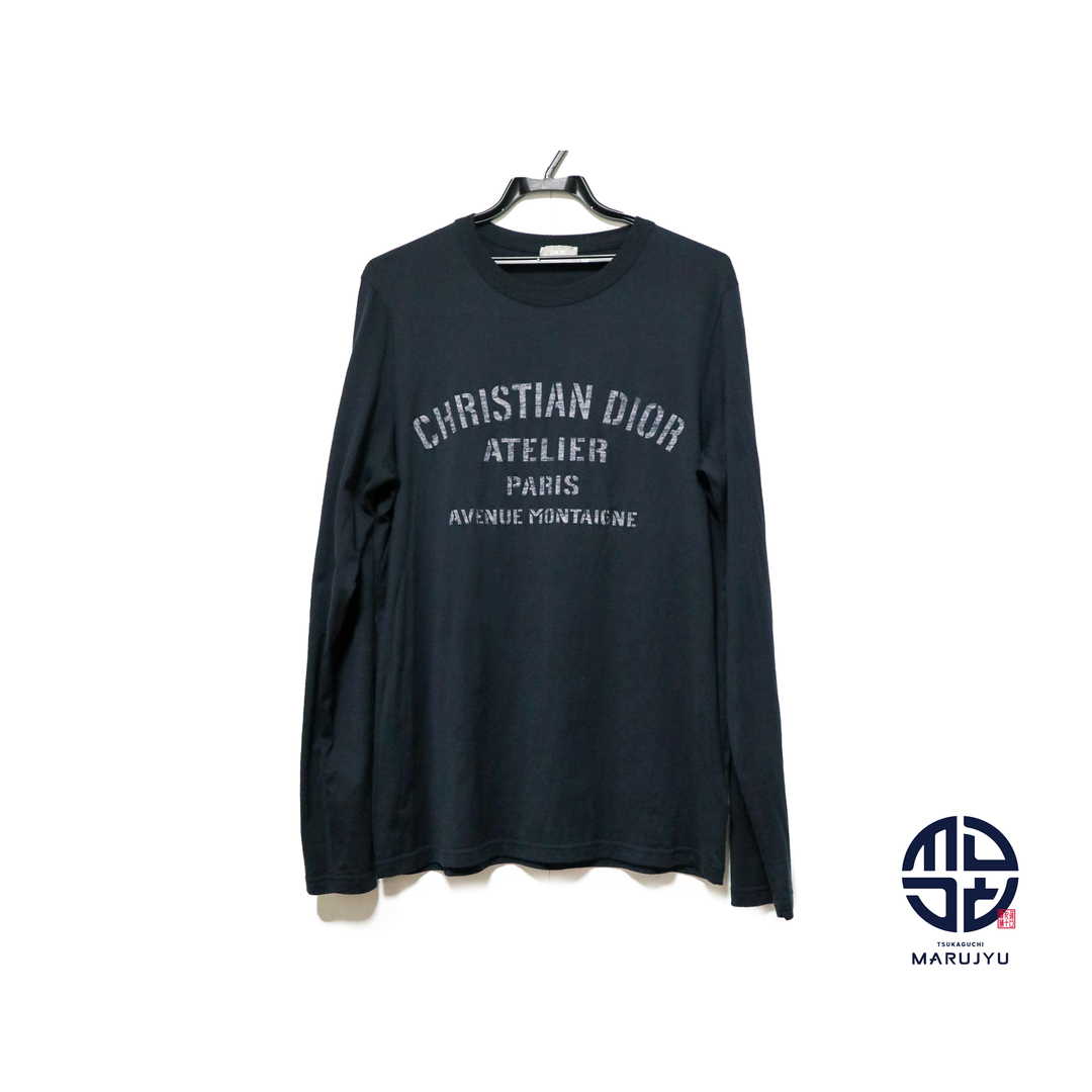 DIOR アトリエ 長袖 ロング ロゴ Tシャツ | www.trainingexpert.com.br