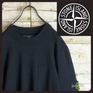 1 STONE ISLAND ブラック サマーニット セーター size M