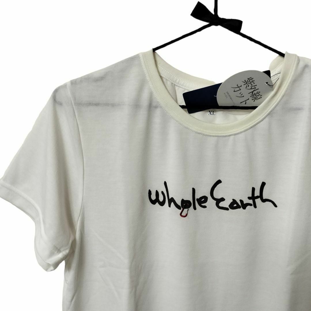 WHOLE EARTH(ホールアース)の【新品】Whole Earth CARABINER LOGO T XL 白 スポーツ/アウトドアのアウトドア(登山用品)の商品写真