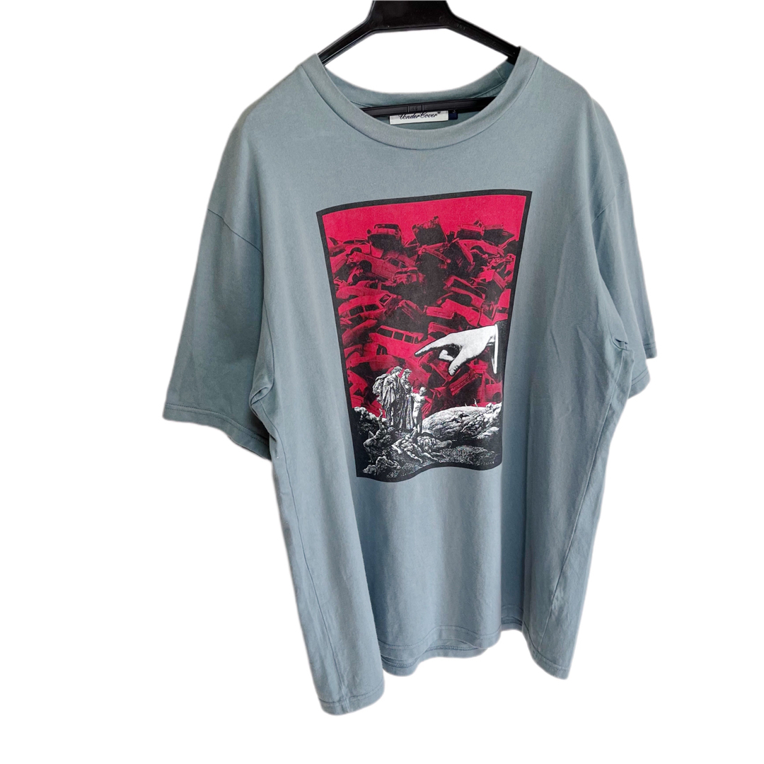 希少サイズ3★UNDERCOVER アンダーカバー 社会風刺画 デザインTシャツ 希少サイズ3★UNDERCOVER アンダーカバー 社会風刺画 デザインTシャツ