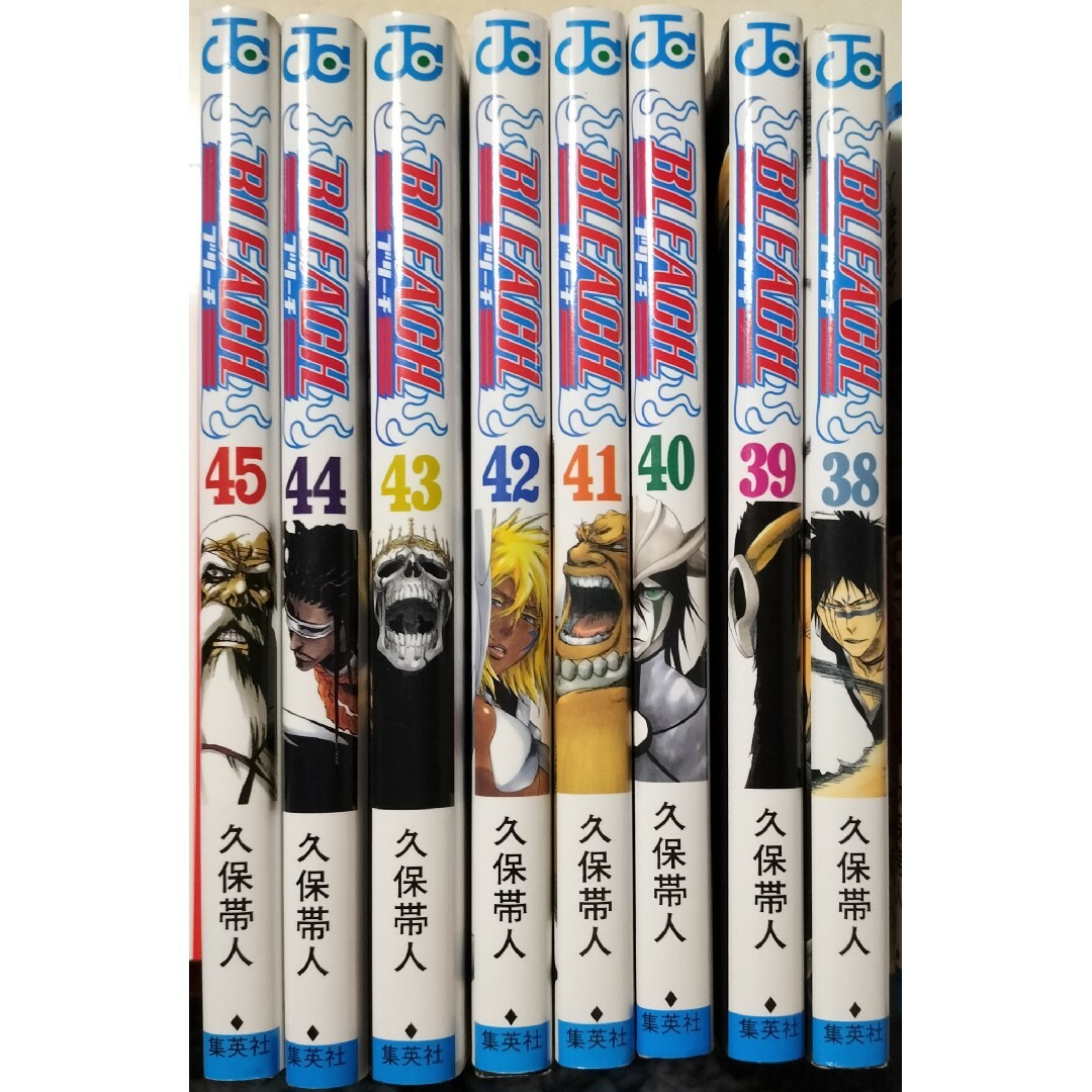 集英社(シュウエイシャ)のBLEACH 38〜45 エンタメ/ホビーの漫画(その他)の商品写真