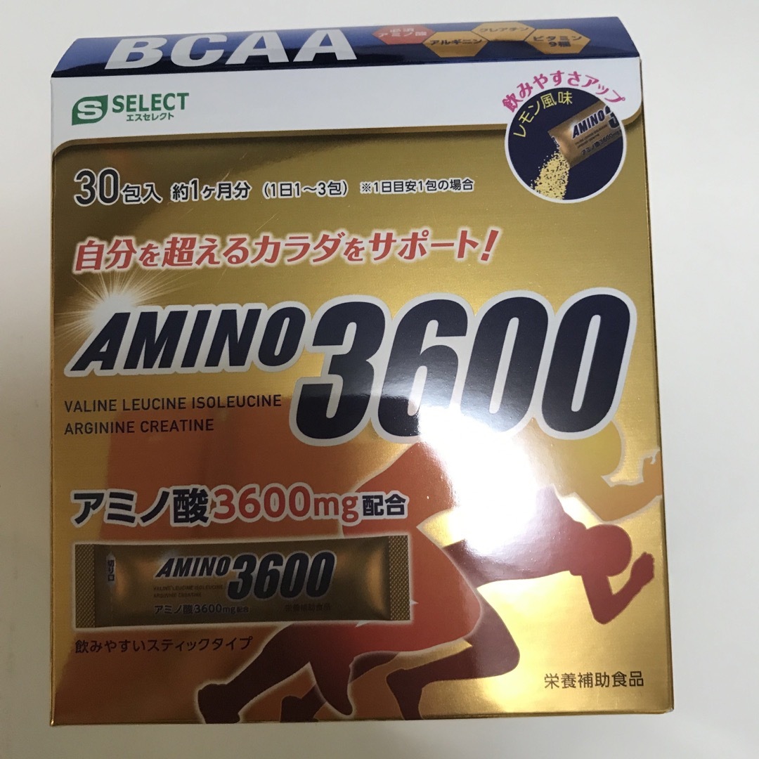 オマケに入れました????‍♀️   AMINO3600  エスセレクトアミノバイタル