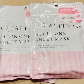 クオリティファースト(QUALITY FIRST)のクオリティファースト オールインワンシートマスク  モイストＥＸ 7枚入×2(パック/フェイスマスク)