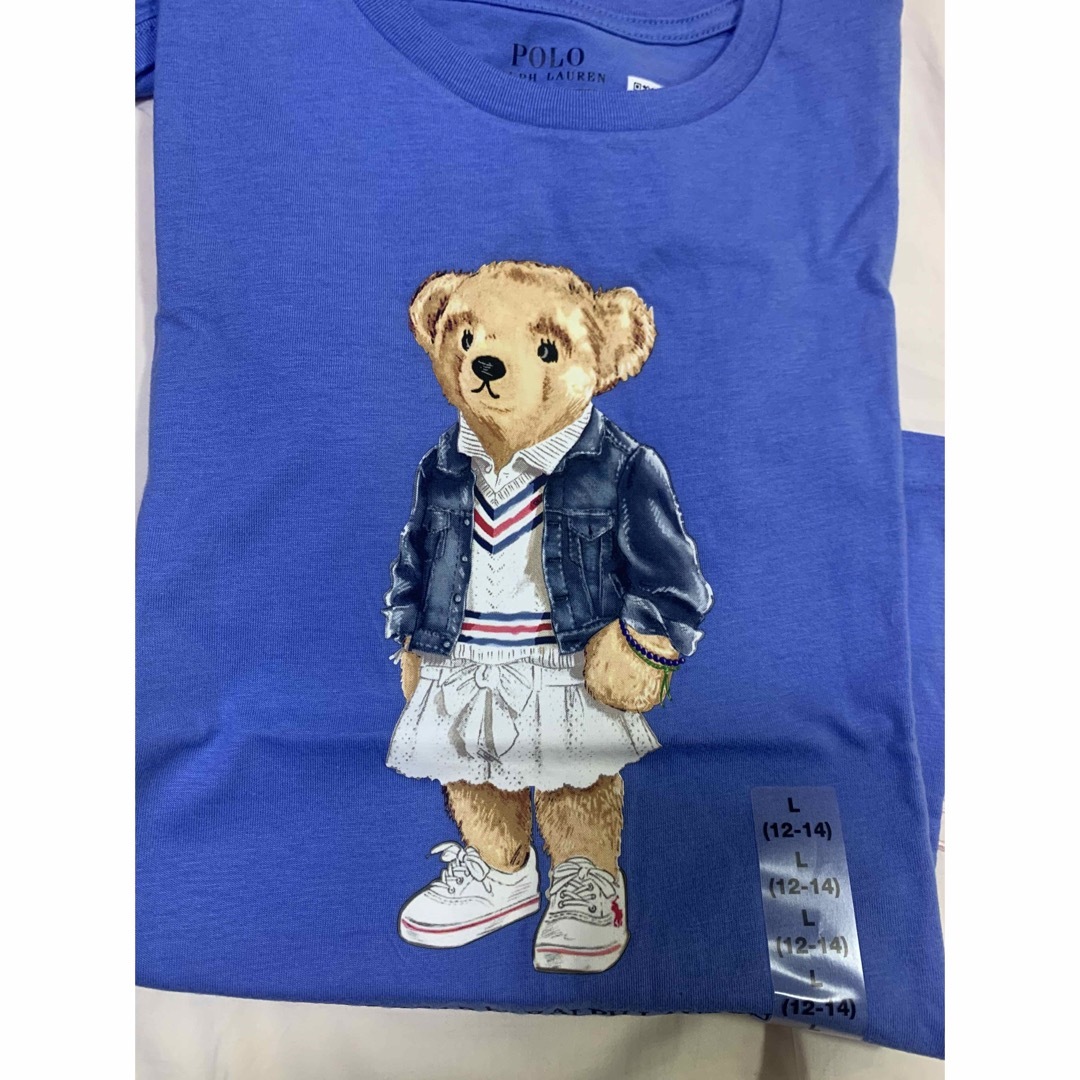 POLO RALPH LAUREN(ポロラルフローレン)のポロベア★ラルフローレン★Tシャツ★ブルー★青 レディースのトップス(Tシャツ(半袖/袖なし))の商品写真