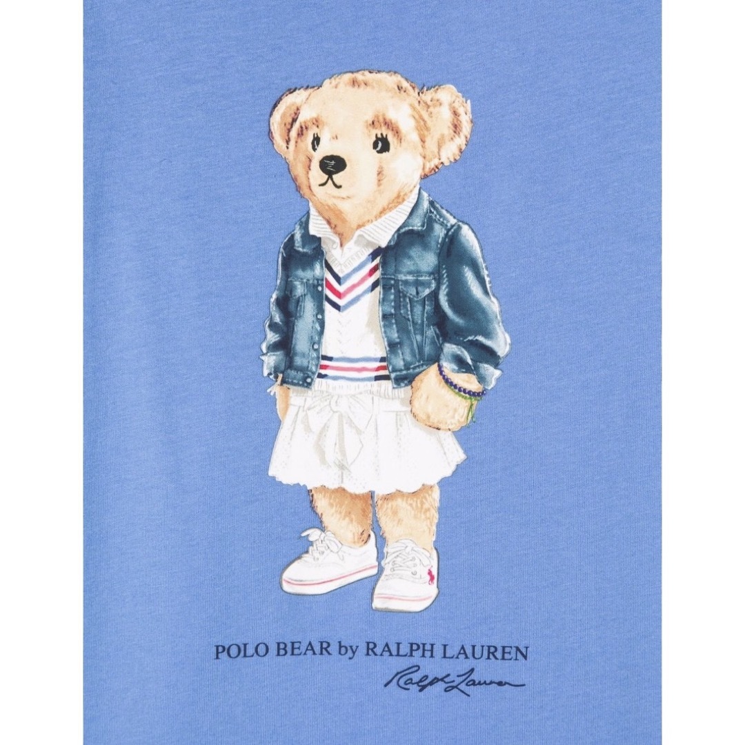 POLO RALPH LAUREN(ポロラルフローレン)のポロベア★ラルフローレン★Tシャツ★ブルー★青 レディースのトップス(Tシャツ(半袖/袖なし))の商品写真