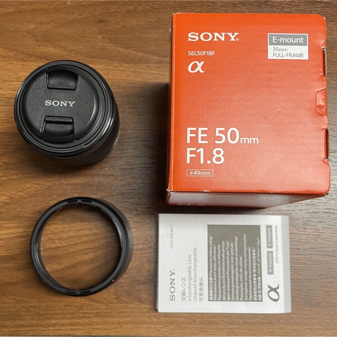 SONY - SONY FE 50mm F1.8 SEL50F18Fの通販 by あずき's shop|ソニー
