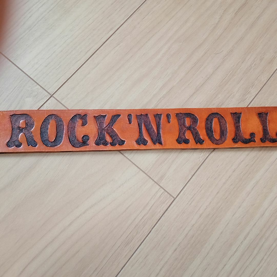 1950s 復刻 ロックンロール カービング ベルト ロカビリー ウエスタン