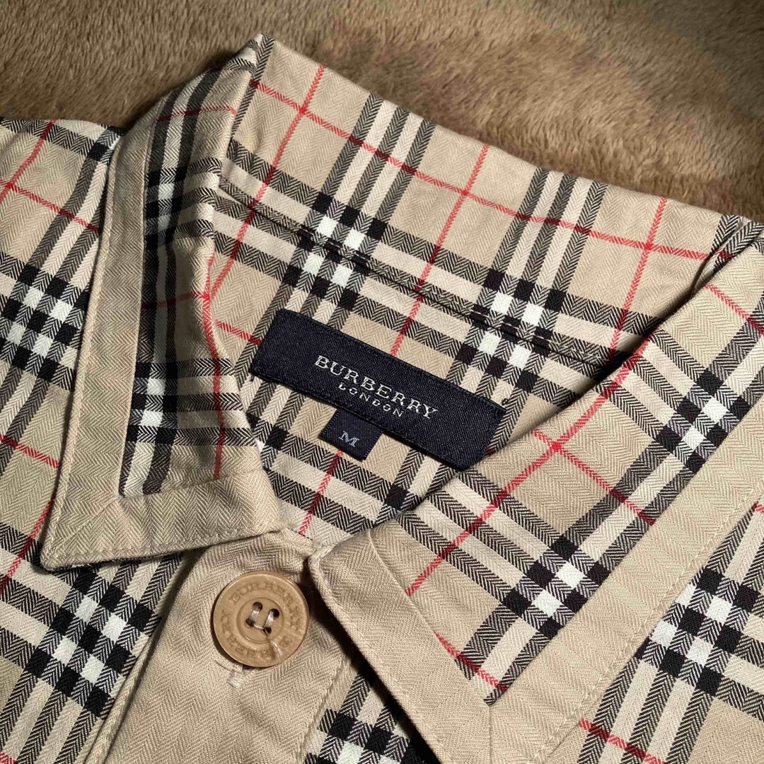 BURBERRY - 【レア美品】バーバリーロンドン 長袖シャツ ノバチェック