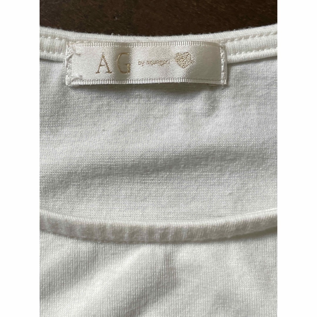 AG(エージー)のAG白のカットソー レディースのトップス(カットソー(半袖/袖なし))の商品写真