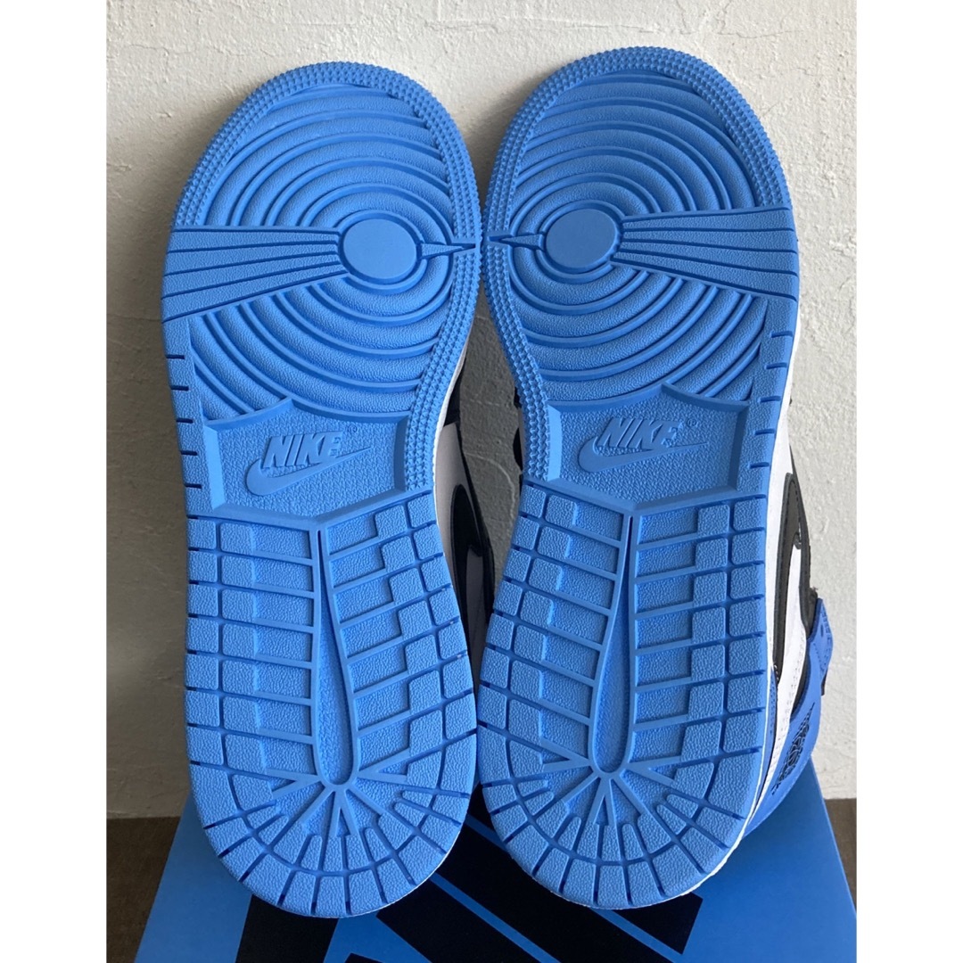 Jordan Brand（NIKE）(ジョーダン)のナイキ ジョーダン1 レトロ ハイ OG 25cm GS ユニバーシティブルー メンズの靴/シューズ(スニーカー)の商品写真