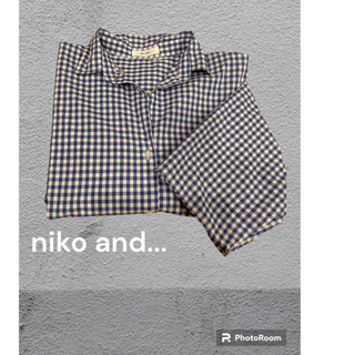 ニコアンド(niko and...)のnico and...ギンガムチェックシャツ(シャツ/ブラウス(長袖/七分))