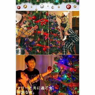 クリスマスツリー 松ぼっくり付き 雪化粧 180cm 高濃密度 赤いの通販