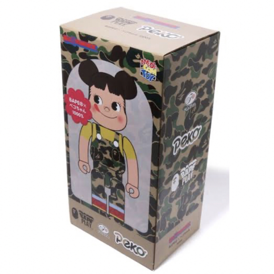 MEDICOM TOY - BE@RBRICK BAPE(R) ペコちゃん 1000％ GREENの通販 by