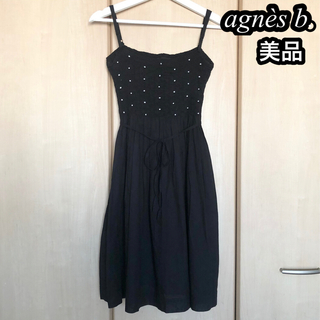 アニエスベー(agnes b.)の美品　アニエスベー   ワンピース(ひざ丈ワンピース)