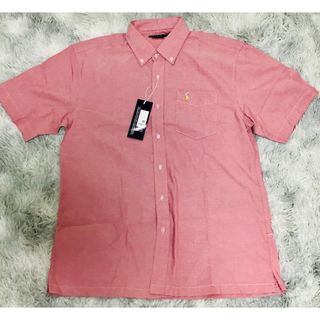 ポロラルフローレン(POLO RALPH LAUREN)のポロ ラルフローレン 半袖 ボタンダウンシャツ レッド ビッグサイズ XXL(シャツ)