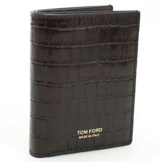 トムフォード(TOM FORD)のトム フォード カードケース Y0279T LCL239 U7109 ブラウン系(名刺入れ/定期入れ)