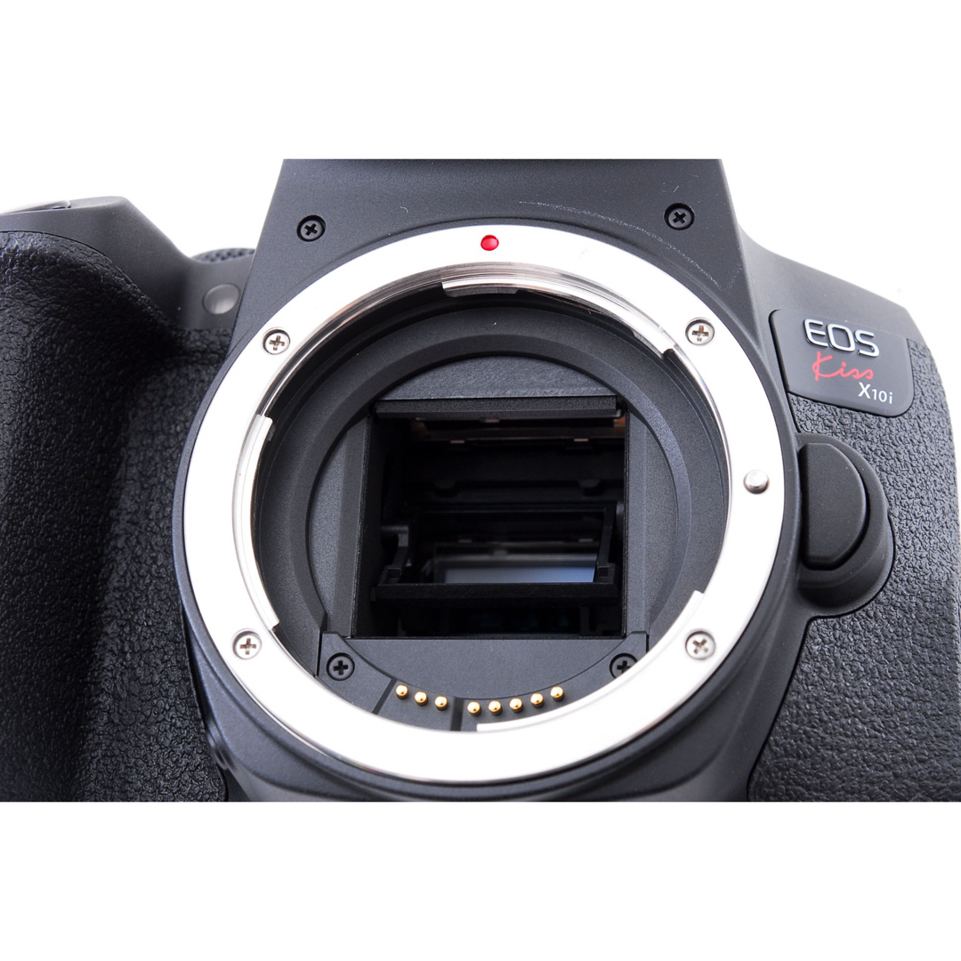 Canon - 最新機種 キヤノン canon kiss x10i 標準&望遠ダブルレンズ