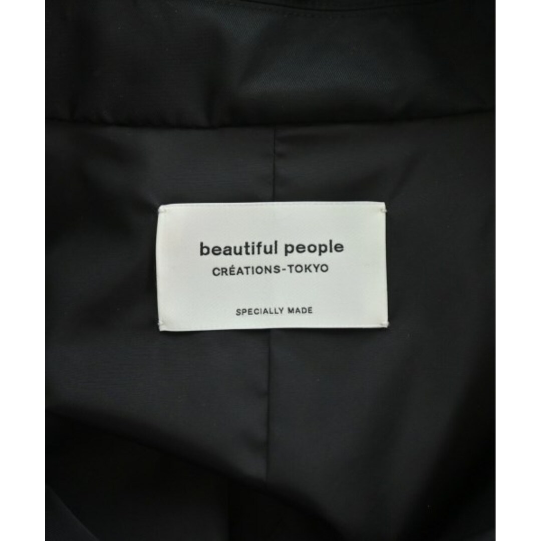 beautiful people ステンカラーコート 40(M位) 黒