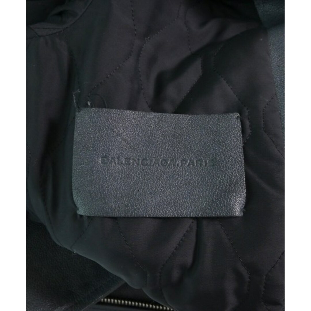 Balenciaga - BALENCIAGA バレンシアガ ライダース 46(M位) 紺 【古着