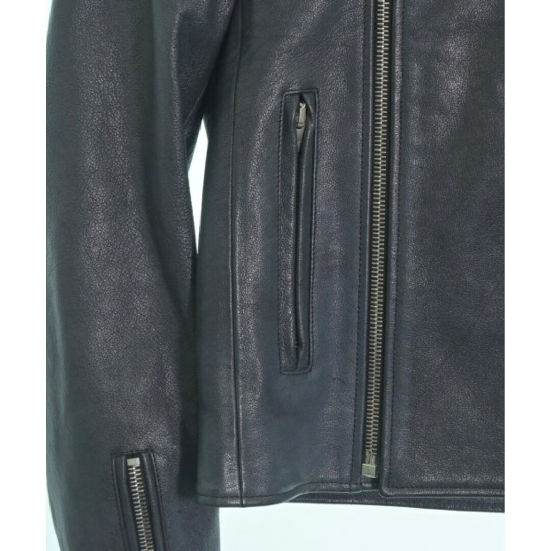 Balenciaga - BALENCIAGA バレンシアガ ライダース 46(M位) 紺 【古着