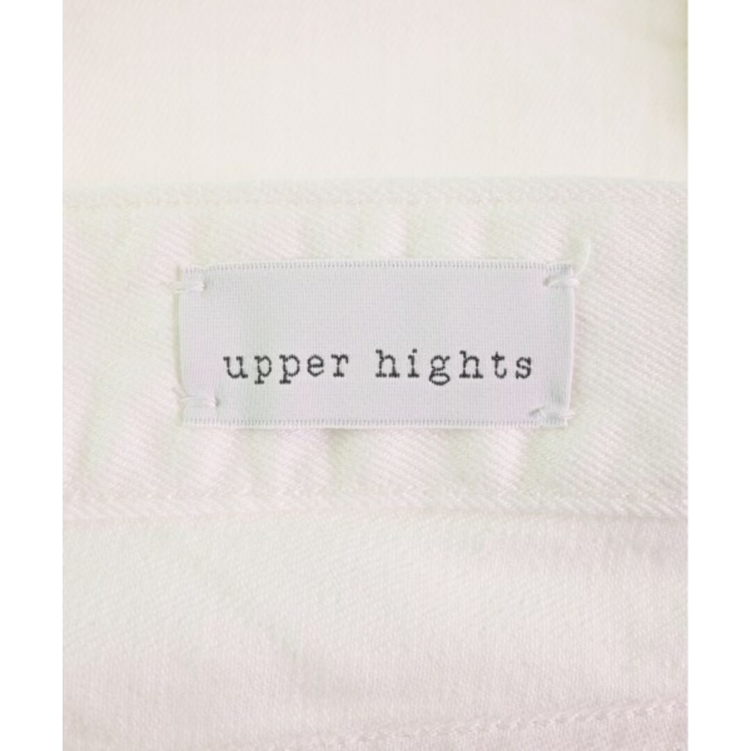 upper hights(アッパーハイツ)のupper hights アッパーハイツ パンツ（その他） 24(S位) 白 【古着】【中古】 レディースのパンツ(その他)の商品写真