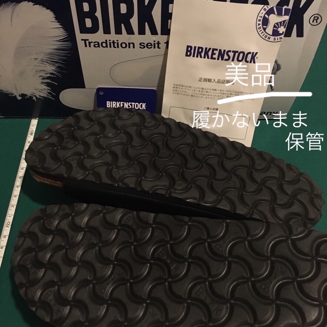 BIRKENSTOCK(ビルケンシュトック)の新品 未使用 美品 ビルケンシュトック サンダル ブラック レディースの靴/シューズ(サンダル)の商品写真