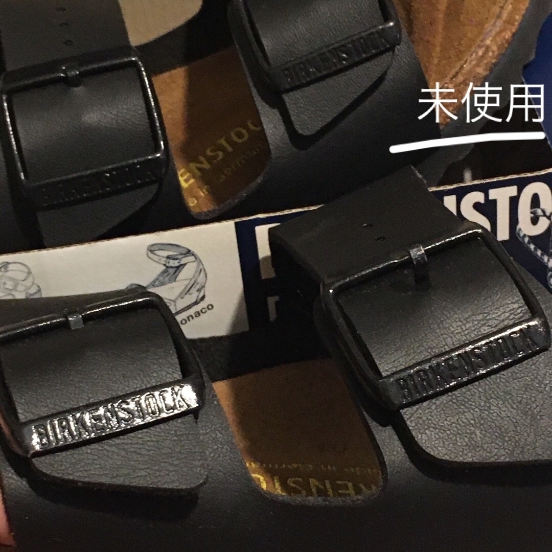 BIRKENSTOCK(ビルケンシュトック)の新品 未使用 美品 ビルケンシュトック サンダル ブラック レディースの靴/シューズ(サンダル)の商品写真
