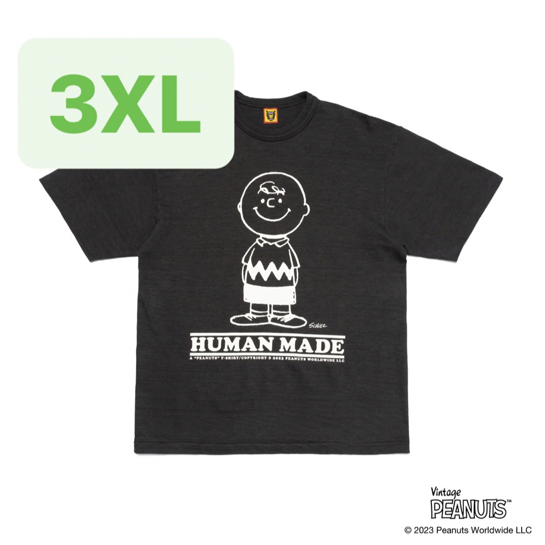 HUMAN MADE Peanuts T-Shirt #2 Black 3XLのサムネイル
