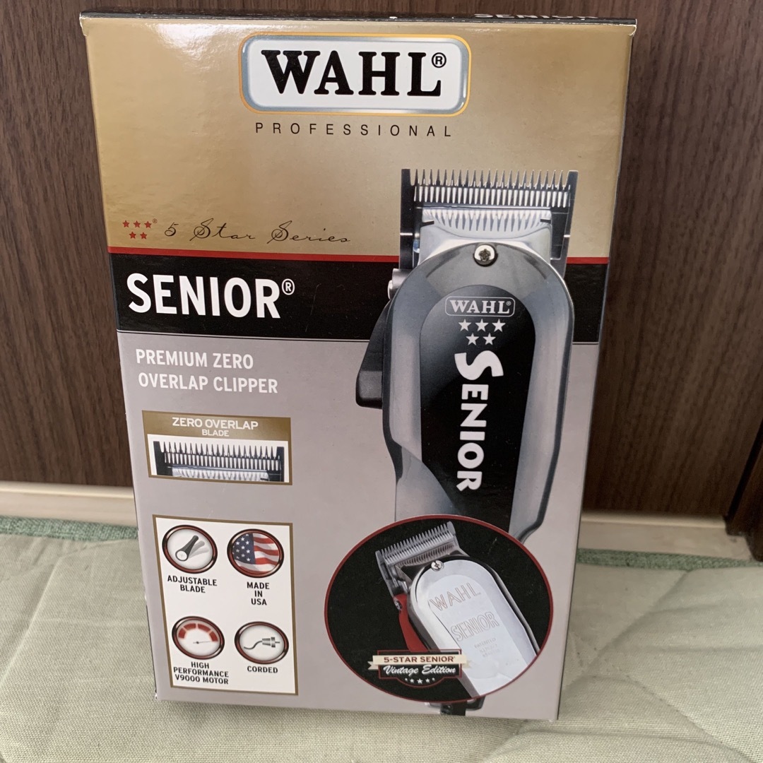 美容室50hz wahl 極美品 5 Star シニア - ビンテージ・エディション