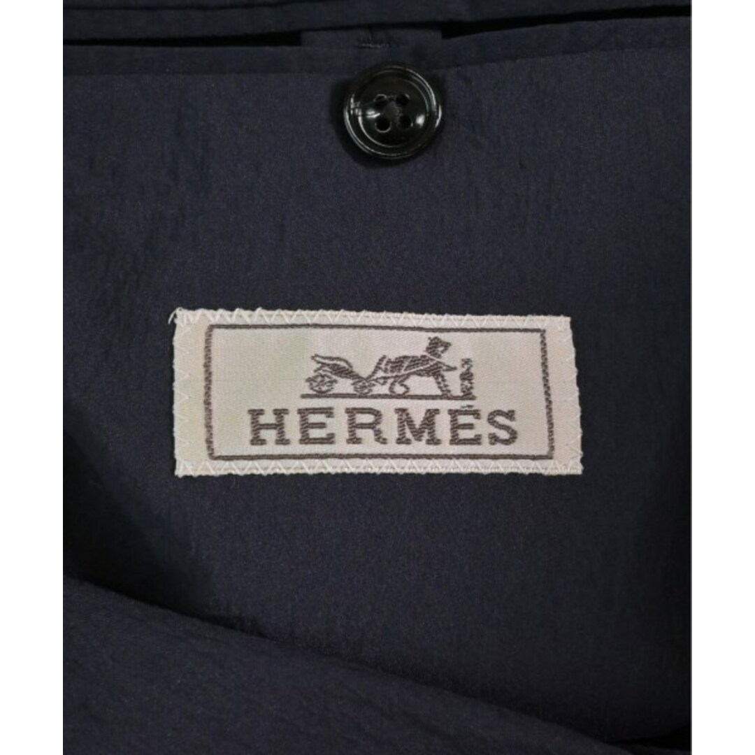 HERMES エルメス カジュアルジャケット 52(XXL位) 濃紺