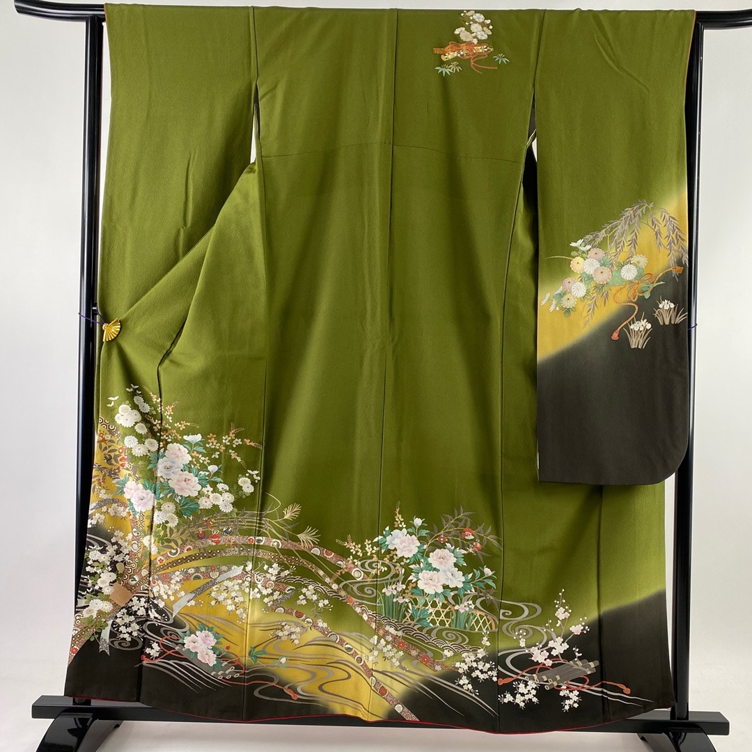 振袖 美品 秀品 159cm 66.5cm 正絹バイセル着物