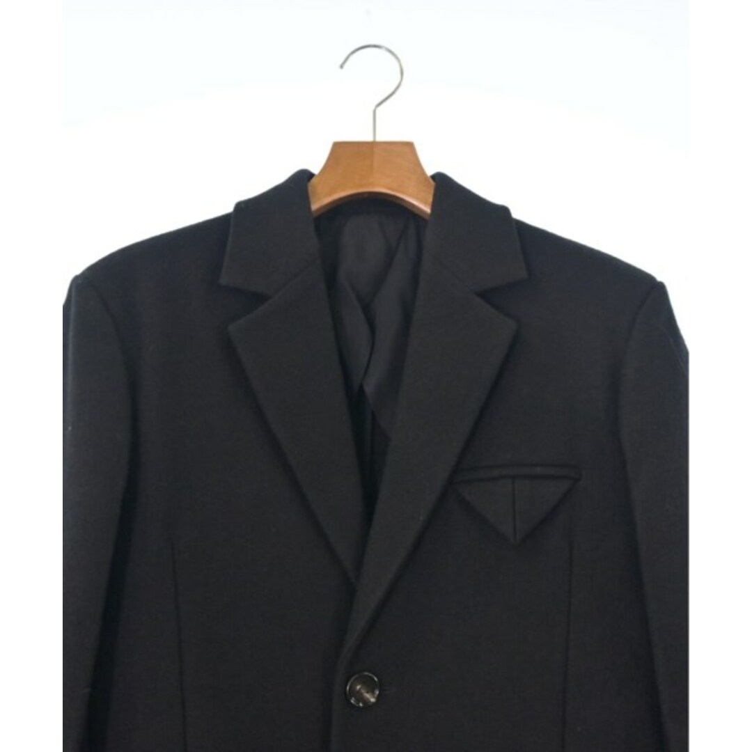 BOTTEGA VENETA ボッテガベネタ チェスターコート 44(S位) 黒 BOTTEGA VENETA ボッテガベネタ チェスターコート 44(S位) 黒