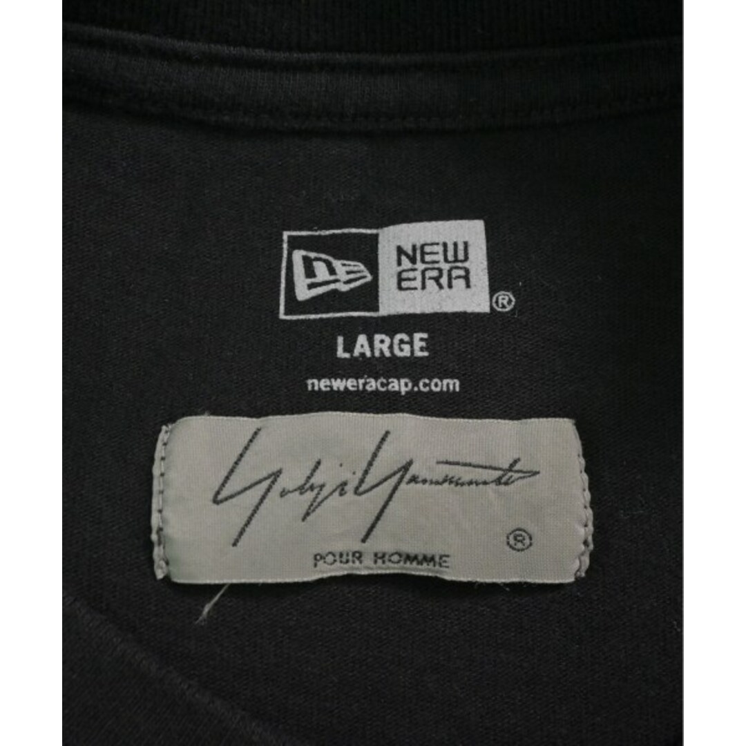 Yohji Yamamoto(ヨウジヤマモト)のYOHJI YAMAMOTO Tシャツ・カットソー 4(L位) 黒 【古着】【中古】 メンズのトップス(Tシャツ/カットソー(半袖/袖なし))の商品写真