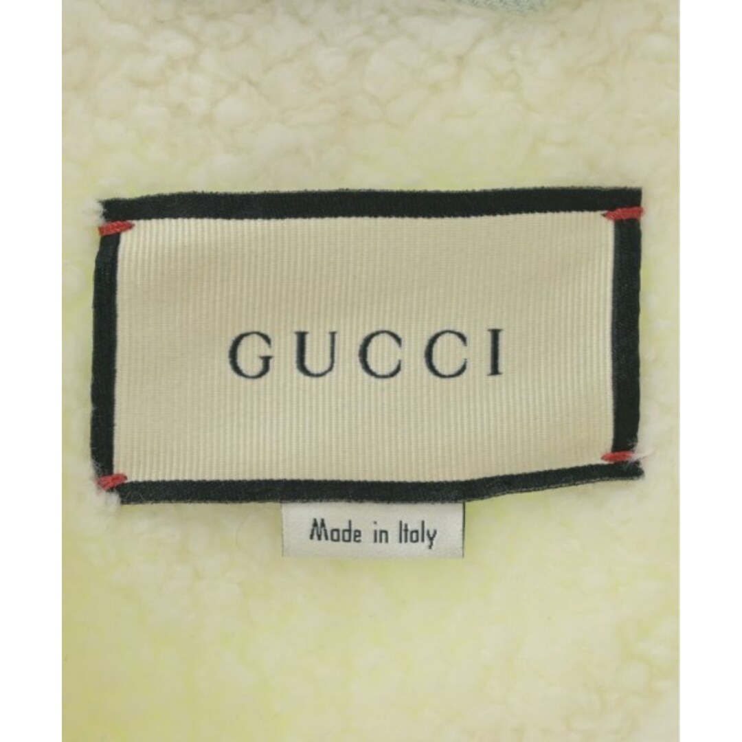 Gucci(グッチ)のGUCCI グッチ ブルゾン 46(M位) 水色x白x赤等(総柄) 【古着】【中古】 メンズのジャケット/アウター(その他)の商品写真