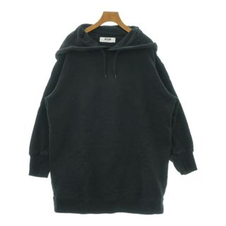 エムエスジイエム(MSGM)のMSGM エムエスジーエム パーカー S 黒 【古着】【中古】(パーカー)