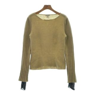 ドリスヴァンノッテン(DRIES VAN NOTEN)のDRIES VAN NOTEN ニット・セーター S ベージュ 【古着】【中古】(ニット/セーター)